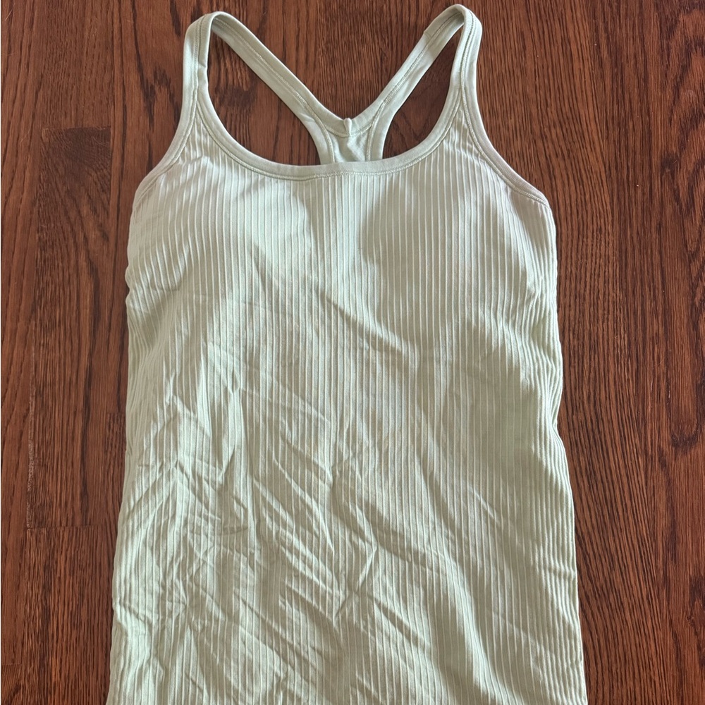 Lululemon Light Green EBB tank - size 6